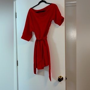 Off the Shoulder Romper (pockets!!) Size Large